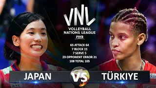 Japan vs Türkiye | Women's VNL 2024