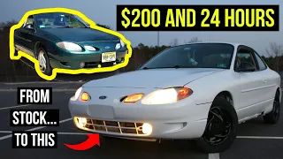 $200 Car Transformation 24 Hour Challenge!!