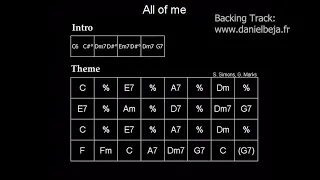 All of me Gypsy Jazz Backing Track / Play Along