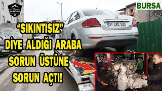 YENİ ALDIĞI ARABA MOTOR YEDİ BAKIN NEDENMİŞ! (2015 Fiat Linea 1.3 Multijet Euro 5 Motor Rektifiye)