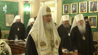 Патриарх Кирилл совершил заупокойную литию по погибшим в крушении ту-154