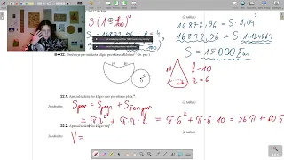 2022 matematikos VBE pakartotinė sesija | 3 dalis | 07-05-23 Twitch stream