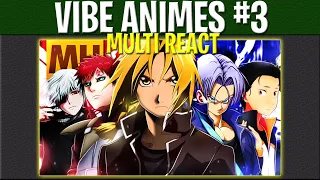 MULTI REACT BRASIL - Vibe Animes #3 (Animes) SAD 😕 | Prod. Sidney Scaccio | MHRAP