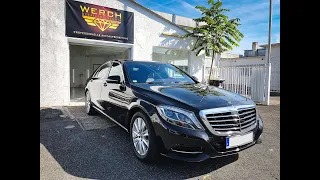 Mercedes-Benz S350 FULL EXTERIOR DETAILING | Nano-Ceramic Coating | WERCH Detailing