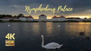 Nymphenburg Palace Walking Tour in Winter at Night- PT. 3 EXIT - Munich-Germany 🇩🇪