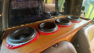 LOUDEST 4 10" SUBWOOFERS I HAVE EVER HEARD!