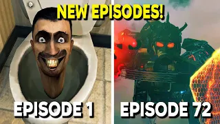 skibidi toilet 1 - 72 ALL Episodes REACTION