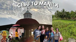 Week in my Life in Cebu + Cebu to Manila | Ericka Javate