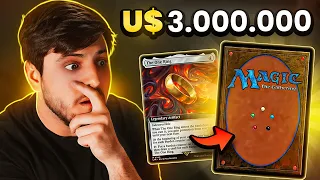 O IMPOSSÍVEL ACONTECEU! | O novo card de Magic mais caro da história!