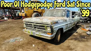 1972 Bump Side Ford F100 Truck Junkyard Find