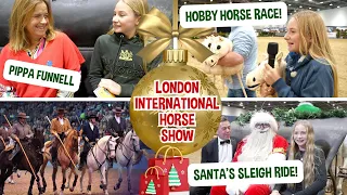 3 DAYS AT LONDON INTERNATIONAL HORSE SHOW! VLOGMAS