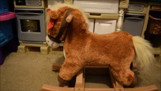 Kids Rocking Rider Horse Pony Toy to Ride on review