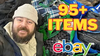 38 Minutes Of Ebay Clothing BOLOs, Tips, & Tricks (How To Find More Items Thrifting)