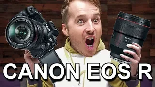 Canon EOS R - ПЕРВЫЙ ОБЗОР прямо с презентации