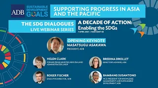 SDG Dialogues – A Decade of Action: Enabling the SDGs