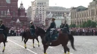 Гвардейцы на Красной площади. Guardsmen at the Red square.