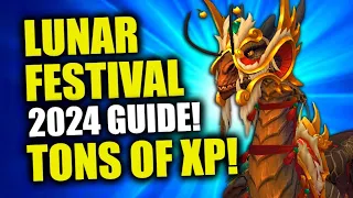 Lunar Festival 2024 Guide: TONS OF XP, Gold & New Dragonriding Manuscript! WoW Dragonflight 10.2.5