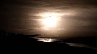 SpaceX Falcon 9 B1051 Starlink 4-12 Night Launch From Cocoa Beach in 4k