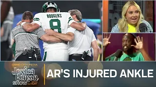 Jessica Benson Show | AR' Injured Ankle, 'Never Forget' Parlay & Best Band In The Land | 9/12/2023