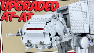 UPGRADING THE AT-AT (75288) - LEGO STAR WARS AT-AT Interior & Exterior Modifications & Upgrades