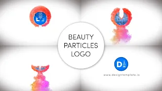 Beauty Particles Logo Animation After Effects Templates | Logo Animation Motion Graphics