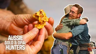 Andrew Finds His Biggest Ever Nugget On His First Day As A Lease Explorer! | Aussie Gold Hunters