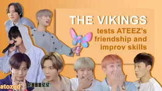 This show tests ATEEZ's friendship and improv skills (part 1)