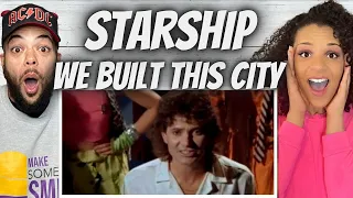 WOW!| FIRST TIME HEARING Starship  - We Built This City REACTION