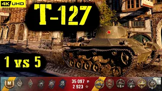 World of Tanks T-127 Replay - 12 Kills 1.3K DMG(Patch 1.4.1)