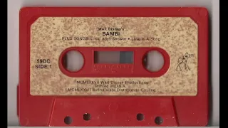Walt Disney's Bambi Cassette