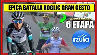 🌋 RESUMEN 6 ETAPA 🔴 VUELTA al PAIS VASCO 🔥 BATALLA EPICA CHAVES SE DEFIENDE 😭 HIGUITA SE FUNDE