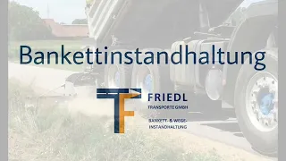 Bankettfertiger, Bankettinstandhaltung - Friedl Transporte GmbH