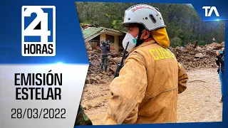 Noticias Ecuador: Noticiero 24 Horas 28/03/2022 (Emisión Estelar)