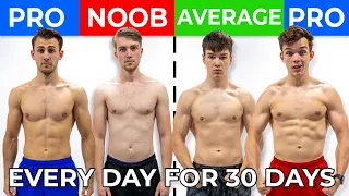 4 Guys Do a Push up Challenge For 30 Days, These Are The Results