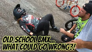 Old school day, antics, carnage and TO retirement! Lexington BMX 7/15/23