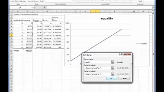 Lorenz curve Excel