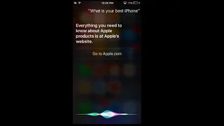 Funny things to ask SIRI - Asking a question to Siri