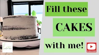 Come along as I fill 3 different cakes!