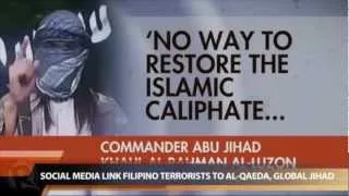 Social Media link Filipino terrorists to Al-Qaeda, global Jihad