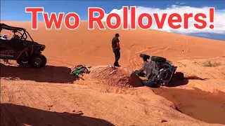 How did they Roll 2 Rigs at a time? Rollover's on the Sand Dunes