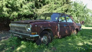 Starting GAZ-24 After 16 Years + Test Drive