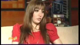 Darine Hadchiti - Al 7urra Tv Program- Al Yawm ( Live )