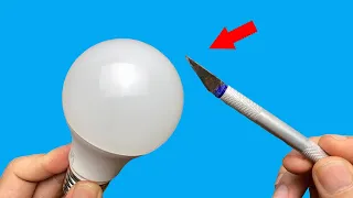 Place 1 knife and fix all the Led bulbs in your house!