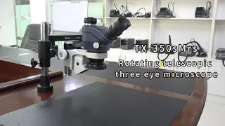 Kaisi TX-MRS 350S Microscope.MRS-1 rotary folding support 32mm boom.