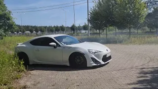 Stalo sie! Opona!? Toyota Gt86 TRD drift