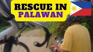 Ich wurde mit meinem Fahrrad auf Palawan gerettet, Philippinen 🇵🇭
