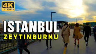 Istanbul Zeytinburnu  Walking Tour | November 2021 | 4K UHD 60 FPS