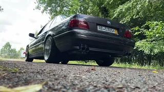 BMW e38 740i Eisenmann Exhaust Sound / MSD delete / 200 Zellen Edelstahlkatalysator / m60 V8 Sound