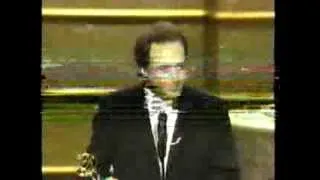 Bradley Whitford wins 2001 Emmy Award for Supporting Actor in a Drama Series