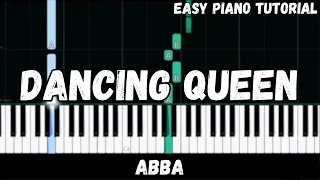 ABBA - Dancing Queen (Easy Piano Tutorial)